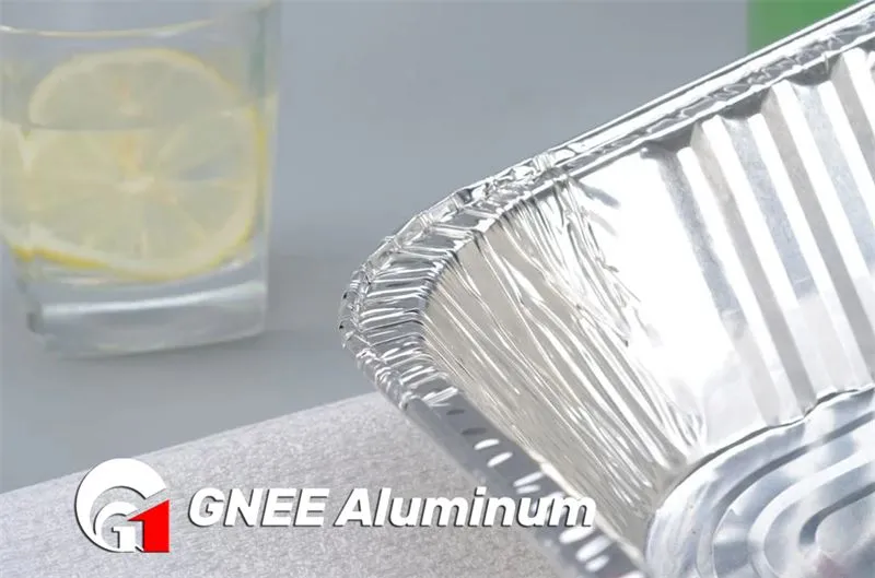 Food Container Aluminium Foil For Food