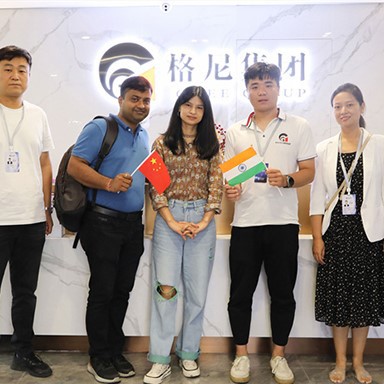 Indian customer visit Indian customer visit